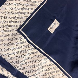 Yves Saint Laurent Silk Scarf